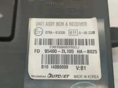 Second-hand car spare part electronic module for hyundai i30 classic oem iam references 954002l105  