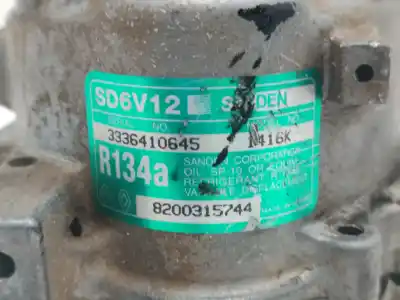Second-hand car spare part air conditioning compressor for renault kangoo (f/kc0) alize oem iam references sd6v121416k  