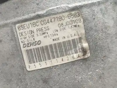 Peça sobressalente para automóvel em segunda mão compressor de ar condicionado a/a a/c por chrysler sebring berlina 2.0 crd limited referências oem iam 4471906863  