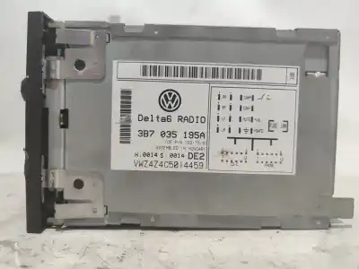 Gebrauchtes Autoersatzteil audiosystem / radio-cd zum volkswagen passat berlina (3b3) advance oem-iam-referenzen 3b7035195a  