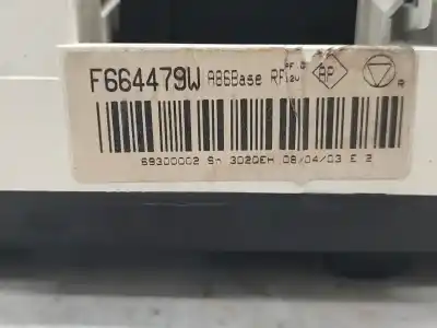 Peça sobressalente para automóvel em segunda mão comando de sofagem (chauffage / ar condicionado)  por citroen c3 1.4 referências oem iam f664479w  