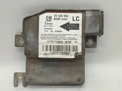 Second-hand car spare part AIRBAG CONTROL UNIT for OPEL CORSA C  OEM IAM references 327963935  