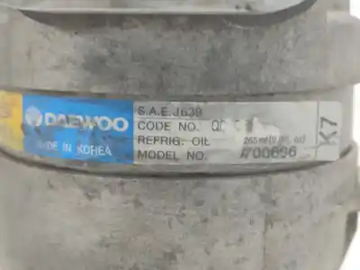 Second-hand car spare part air conditioning compressor for daewoo lanos 1.5 cat oem iam references 700696  