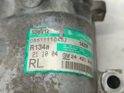 Second-hand car spare part air conditioning compressor for opel combo arizona oem iam references sd6v121429f  