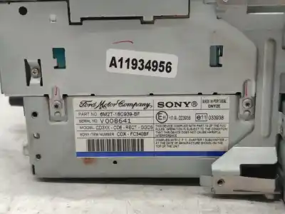 Second-hand car spare part audio system / radio cd for ford s-max (ca1) titanium oem iam references gcb006546  