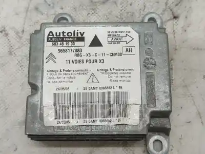 Tweedehands auto-onderdeel airbag besturingseenheid voor citroen c5 berlina 2.0 exclusive oem iam-referenties 9658177080