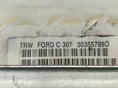Peça sobressalente para automóvel em segunda mão airbag dianteiro direito por ford focus berlina (cap) ambiente (d) referências oem iam 30341238b  