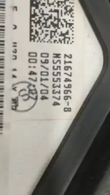 Автозапчастина б/у панель інструментів для peugeot 307 break / sw (s1) break xr посилання на oem iam 9651299480  