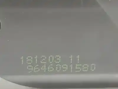 Pezzo di ricambio per auto di seconda mano baule / serratura del cancello per peugeot 307 break / sw (s1) break xr riferimenti oem iam 9646091580  