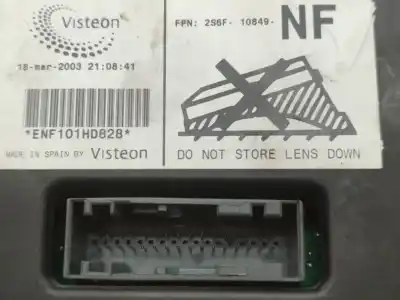 Peça sobressalente para automóvel em segunda mão quadrante por ford fiesta (cbk) ambiente referências oem iam 2s6f10849  