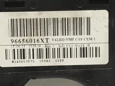 Автозапчастина б/у многофункційне управління для citroen c4 grand picasso exclusive посилання на oem iam 96656016xt  