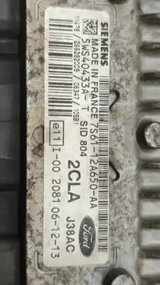 Second-hand car spare part ecu engine control for ford fiesta (cbk) ambiente oem iam references 5ws40433a  