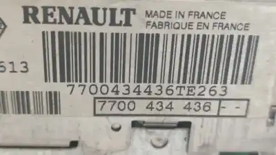 Автозапчастина б/у аудіо система / радіо cd для renault kangoo (f/kc0) alize посилання на oem iam 7700434436  