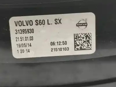 Second-hand car spare part left tailgate light for volvo s60 lim. summum oem iam references   