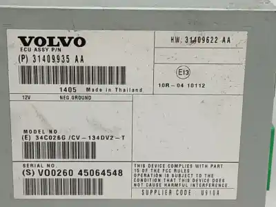 Second-hand car spare part electronic module for volvo s60 lim. summum oem iam references 31409935  