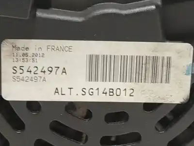 Second-hand car spare part alternator for audi a6 c5 avant (4b5, 4b6) 2.5 tdi oem iam references cal15256gs  
