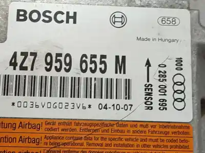 Автозапчастина б/у блок управління подушками безпеки для audi a6 c5 avant (4b5, 4b6) 2.5 tdi посилання на oem iam 4z7959655m  