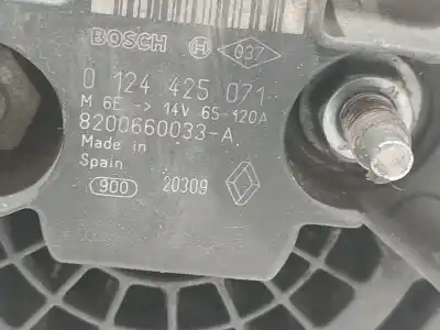 Second-hand car spare part alternator for renault twingo authentique oem iam references 8200660033a  