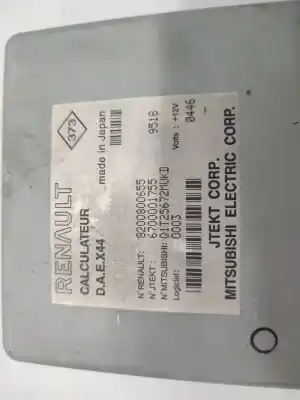 Peça sobressalente para automóvel em segunda mão módulo eletrônico por renault twingo authentique referências oem iam 6700001755  