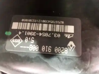 Peça sobressalente para automóvel em segunda mão servo freio por renault twingo authentique referências oem iam 8200910008  