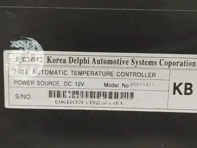 Second-hand car spare part climate control for daewoo lacetti cdx oem iam references 96615415  