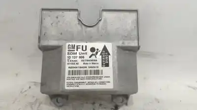 Автозапчастина б/у блок управління подушками безпеки для opel astra h caravan cosmo посилання на oem iam 13137906