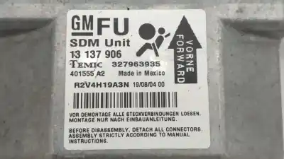 Автозапчастина б/у блок управління подушками безпеки для opel astra h caravan cosmo посилання на oem iam 13137906  