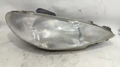 Second-hand car spare part right headlight for peugeot 206 berlina xr oem iam references 6204s7