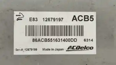Автозапчастина б/у ебу контролер двигуна для opel corsa e business посилання на oem iam 12679197  