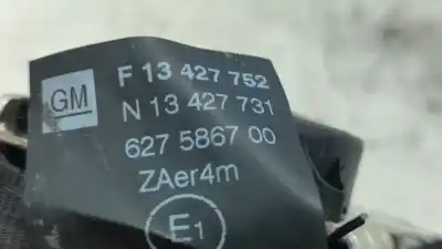 Peça sobressalente para automóvel em segunda mão cinto de segurança traseiro esquerdo por opel corsa e business referências oem iam 609160500d  