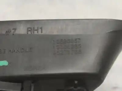 Автозапчастина б/у внутрішня задня права ручка для opel corsa e business посилання на oem iam 13586867  