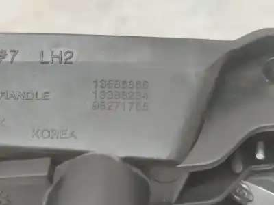 Автозапчасти б/у левая задняя внутренняя ручка за opel corsa e business ссылки oem iam 13586866  