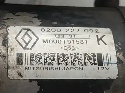 Автозапчасти б/у двигатель запускается за renault clio ii fase ii (b/cb0) authentique ссылки oem iam 8200227092  