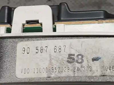 Peça sobressalente para automóvel em segunda mão quadrante por opel agila edition referências oem iam 110008952029  