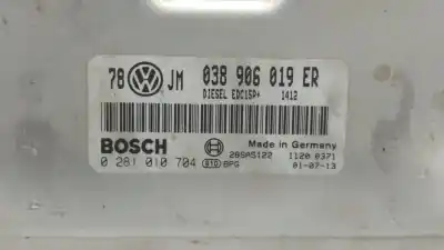 Second-hand car spare part ecu engine control for volkswagen passat berlina (3b3) advance oem iam references 038906019er  