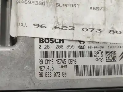 Second-hand car spare part ecu engine control for citroen c4 berlina vtr plus oem iam references 9662307380  