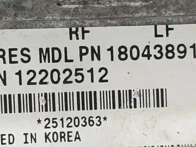 Pezzo di ricambio per auto di seconda mano abs per daewoo kalos 1.4 se riferimenti oem iam 18043891  