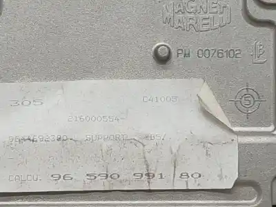 Second-hand car spare part ecu engine control for citroen c4 coupe vtr oem iam references 9659099180  