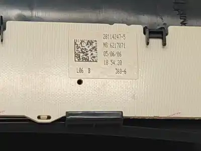 Peça sobressalente para automóvel em segunda mão quadrante por citroen c4 coupe vtr referências oem iam 281142475  