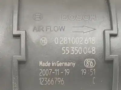 Автозапчастина б/у витратомір повітря для opel corsa d catch me посилання на oem iam 55350048  