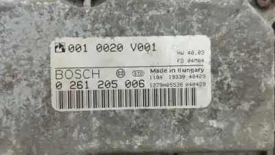 Tweedehands auto-onderdeel ecu motorcontroller voor smart cabrio básico oem iam-referenties 0010020v001  