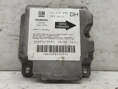 Second-hand car spare part airbag control unit for opel corsa b swing oem iam references 5wk42976