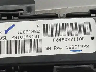 Pezzo di ricambio per auto di seconda mano avvertimento per dodge caliber 2.0 16v crd cat riferimenti oem iam 12861322  