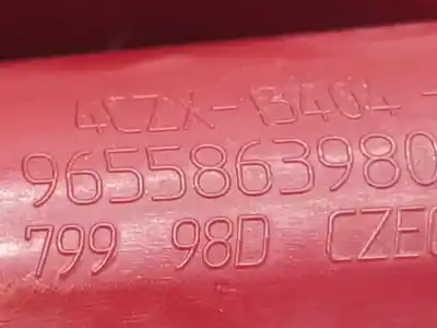 Second-hand car spare part right tailgate light for citroen c4 berlina exclusive oem iam references 9655863980  