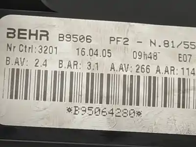 Peça sobressalente para automóvel em segunda mão motor de sofagem por citroen c4 berlina collection referências oem iam b9506  