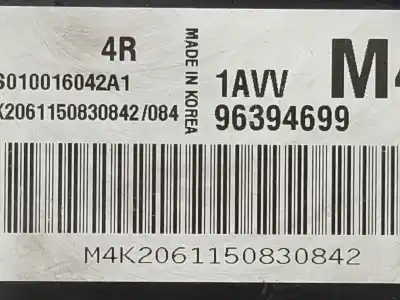 Second-hand car spare part ecu engine control for chevrolet lacetti cdx oem iam references 96394699  