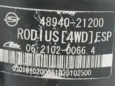 Автозапчастина б/у абс для ssangyong rodius 2.7 turbodiesel cat посилання на oem iam 4894021200  