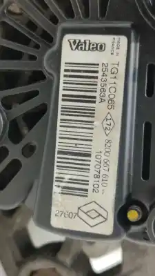 Peça sobressalente para automóvel em segunda mão alternador por renault scenic ii grand dynamique referências oem iam 8200667610  