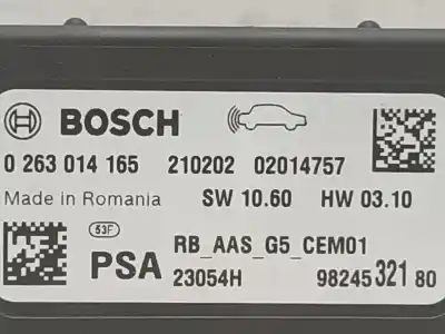 Second-hand car spare part electronic module for citroen c3 origins oem iam references 9824532180  