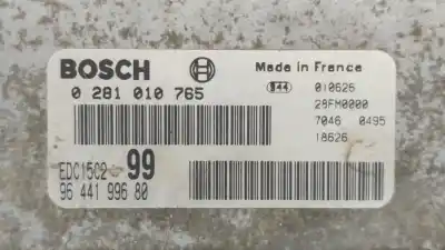 Second-hand car spare part ecu engine control for peugeot 607 (s1) pack oem iam references 9644199680  